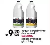 Gloria - Yogurt parcialmente descremado