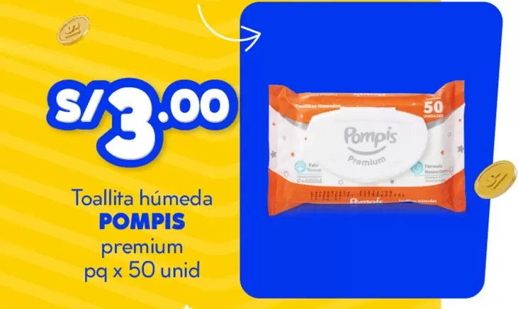 Toallita húmeda premium