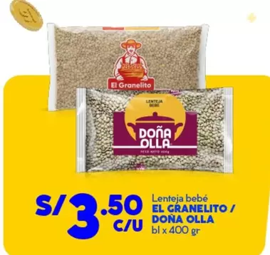 El Granelito - Lenteja bebé