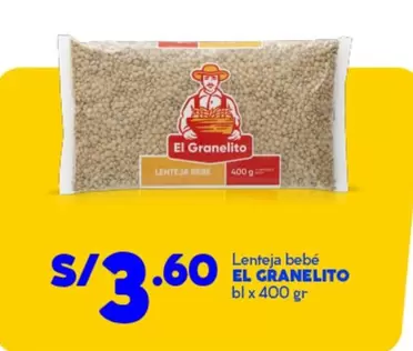 El Granelito - Lenteja bebé