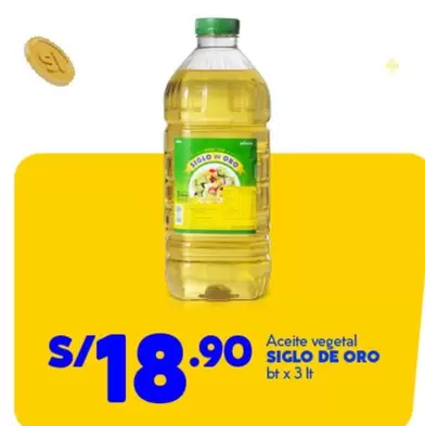 Oro - Aceite vegetal
