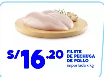 FILETE DE PECHUGA DE POLLO