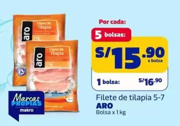 Aro - Filete de tilapia 5-7