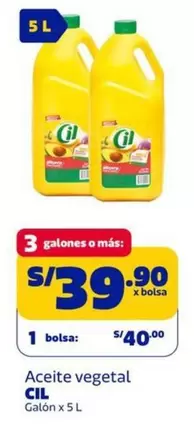 Cil - Aceite vegetal