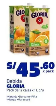 Gloria - Bebida