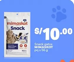Mimaskot - Snack gatos