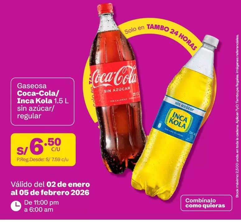 Coca-Cola - / Inca Kola 1.5 L