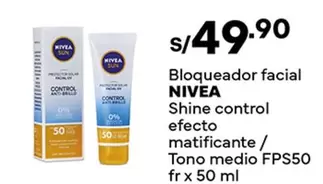 Nivea - Bloqueador facial