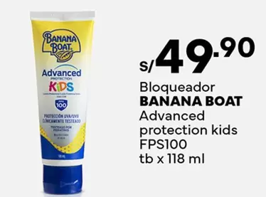 Banana Boat - Advanced protection kids FPS100
