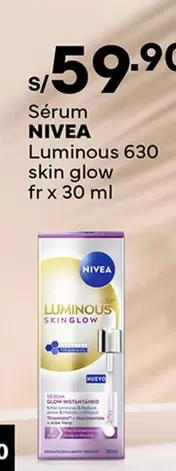 Nivea - Luminous 630 skin glow
