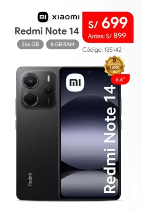 Xiaomi - Redmi Note 14