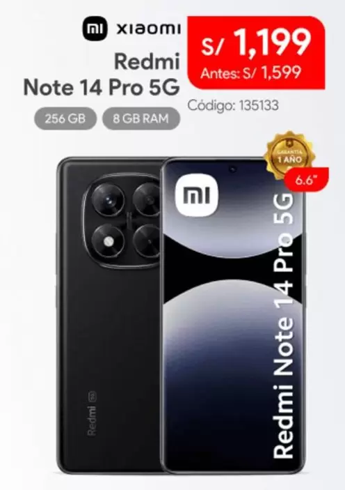 Xiaomi - Redmi Note 14 Pro 5G