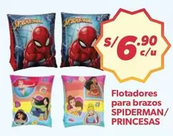 Spiderman - Flotadores para brazos SPIDERMAN/ PRINCESAS