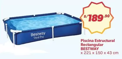 Bestway - Piscina Estructural Rectangular