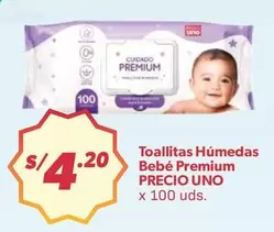 Toallitas Húmedas Bebé Premium