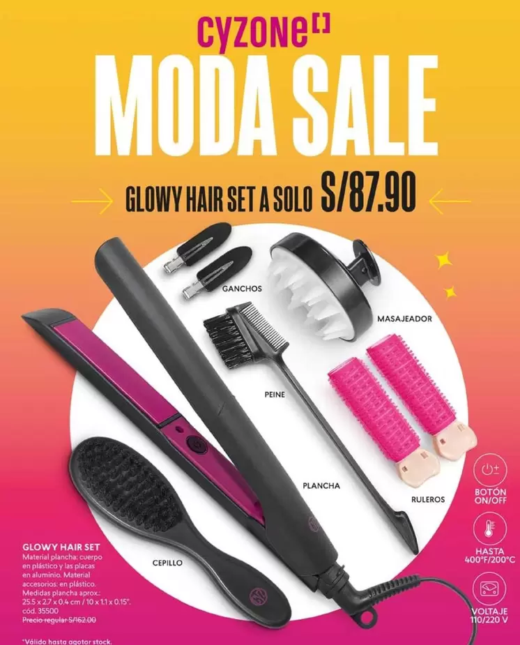 Solo - GLOWY HAIR SET A SOLO