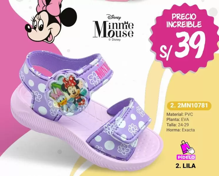 Disney - sandalias niña