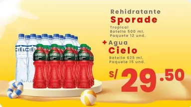 Sporade -  + Agua Cielo