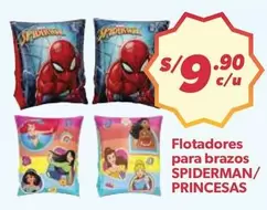 Spiderman - Flotadores para brazos SPIDERMAN/ PRINCESAS