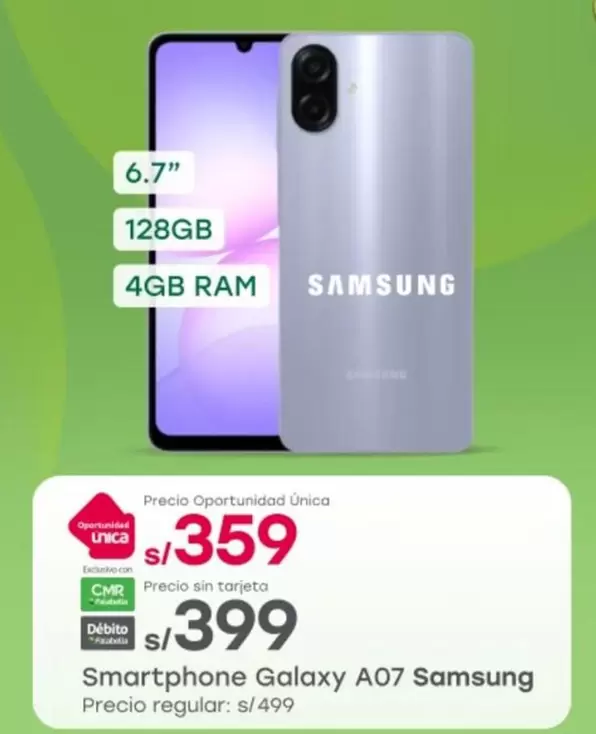 Samsung - Smartphone Galaxy A07