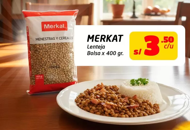 Merkat - Lenteja