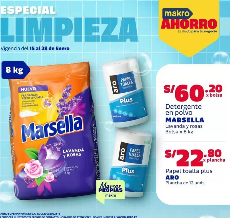 Marsella - Detergente en polvo