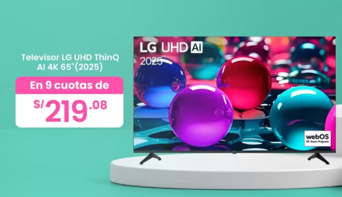 Lg - UHD AI 4K 65" (2025)