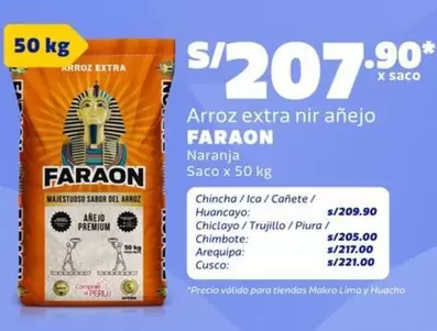 Faraon - Arroz extra nir añejo