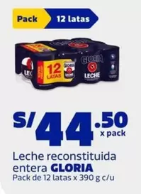Gloria - Leche reconstituida entera