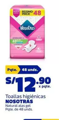 Nosotras - Toallas higiénicas