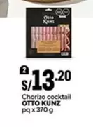 Otto Kunz - Chorizo cocktail
