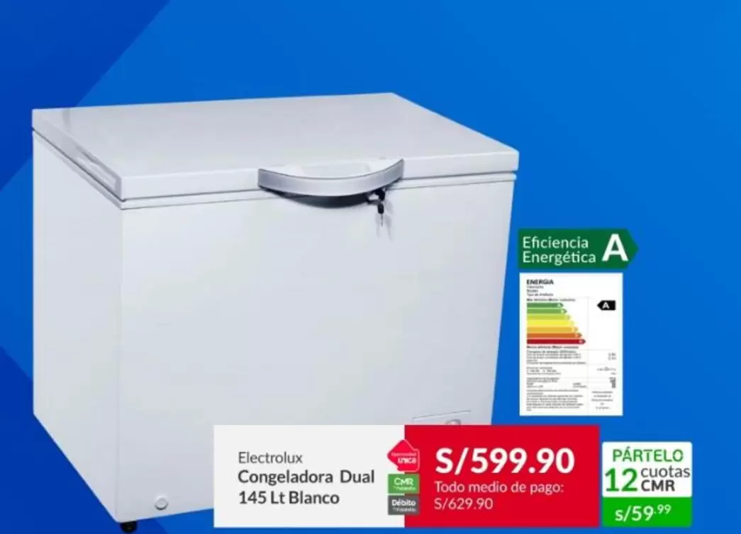 Electrolux - Congeladora Dual