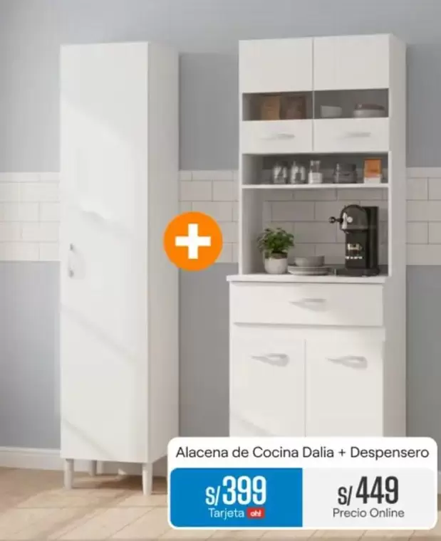 Alacena - de Cocina Dalia + Despensero
