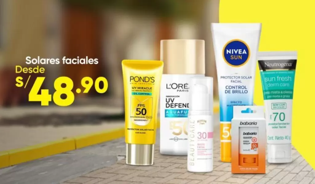 Pond's - Solares faciales