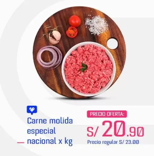 Carne molida especial