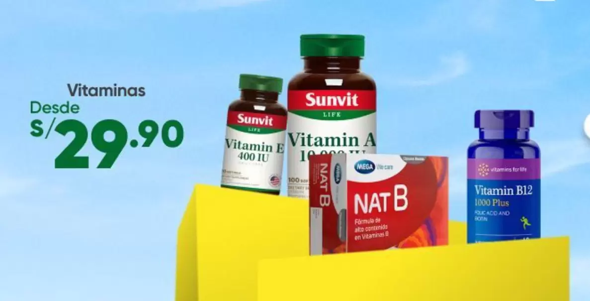 Mega - Vitamin A, Vitamin E, NAT B, Vitamin B12
