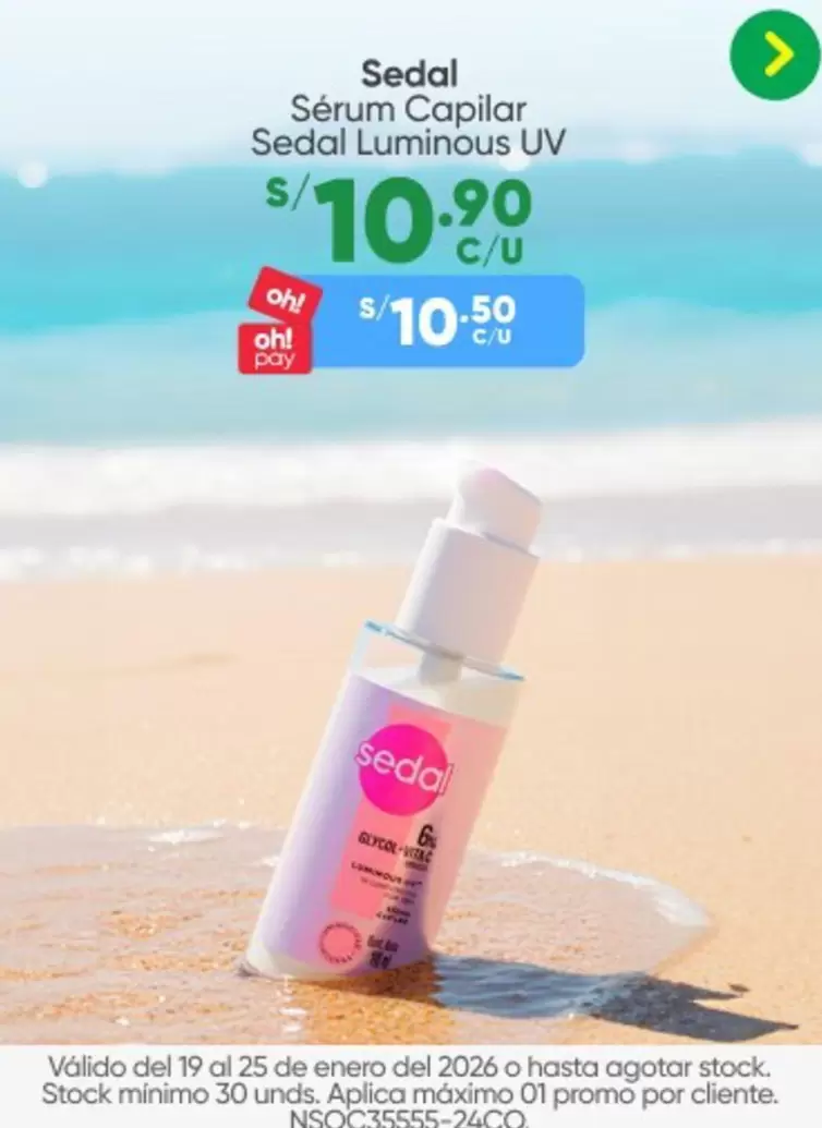 Sedal - Sérum Capilar  Luminous UV