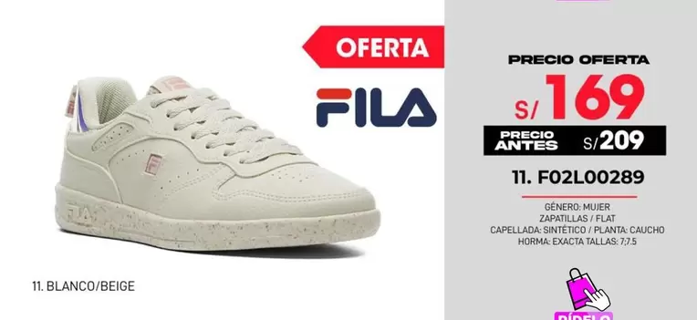Fila - tenis niña