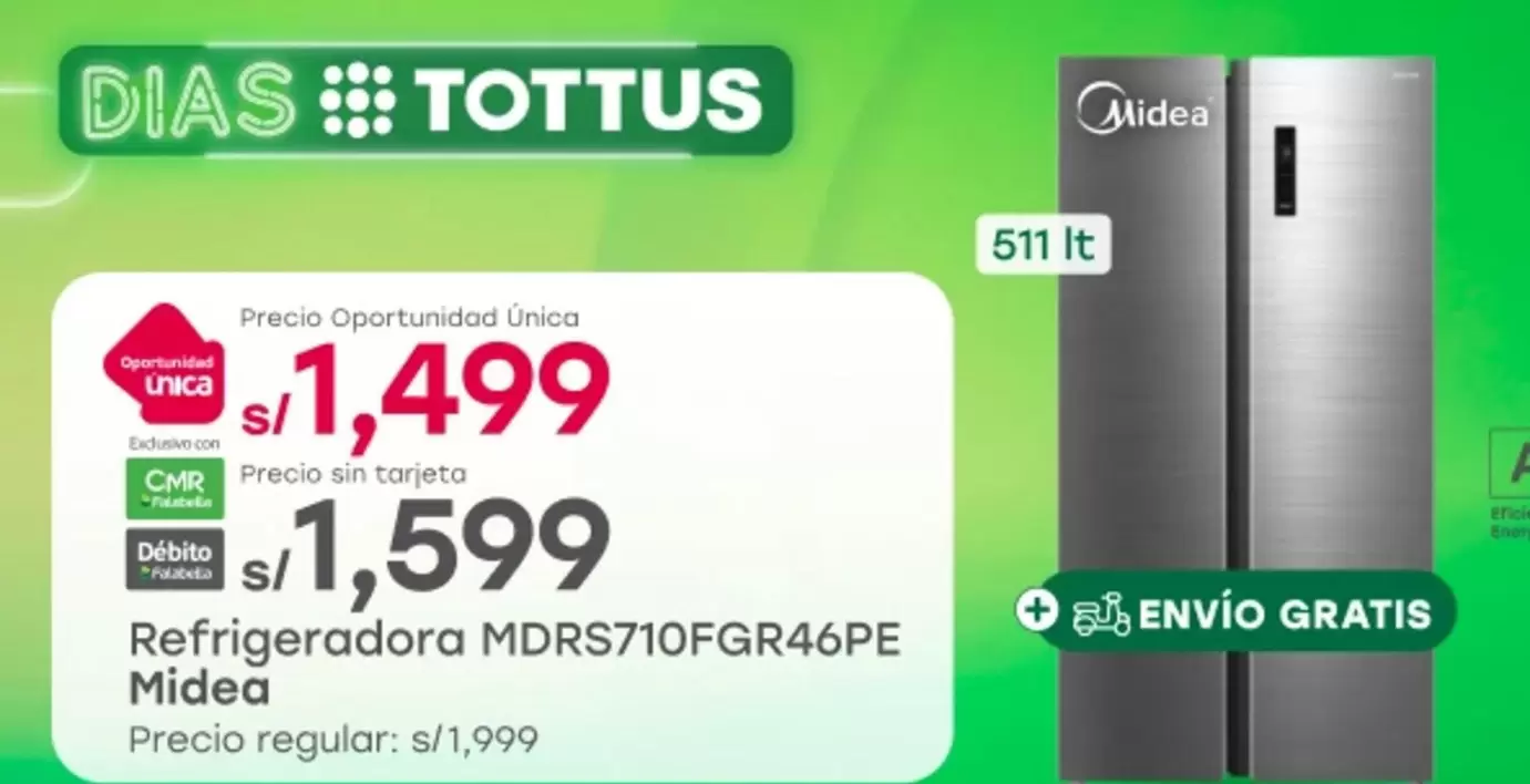 Tottus - MDRS710FGR46PE