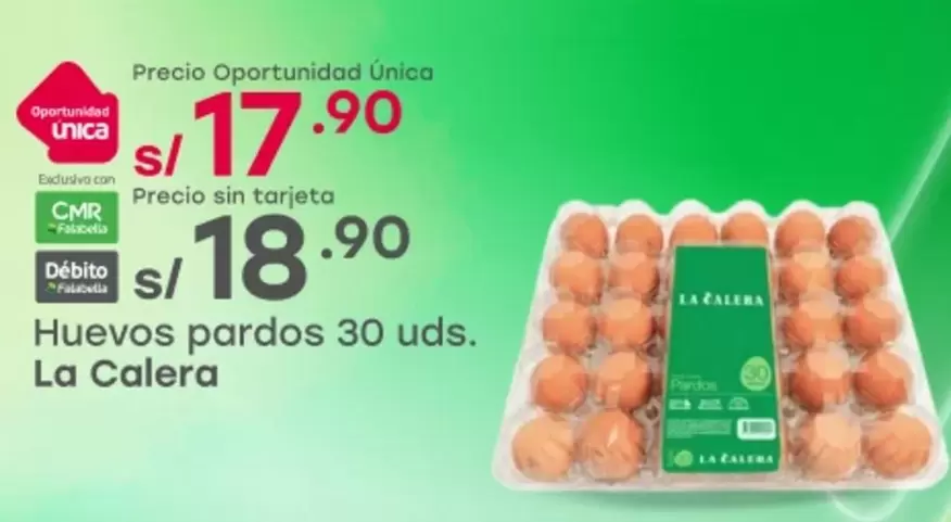 La Calera - Huevos pardos 30 uds.