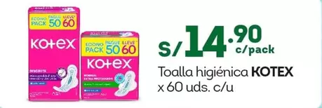 Kotex - Toalla higiénica