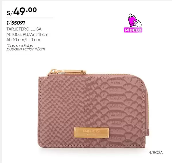 TARJETERO LUISA