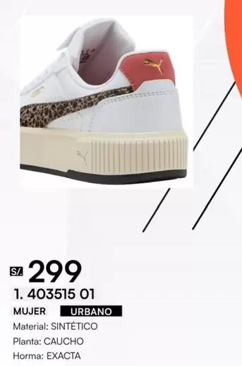 Urbano - Zapatillas Mujer