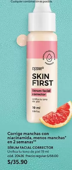 Piel - SÉRUM FACIAL CORRECTOR