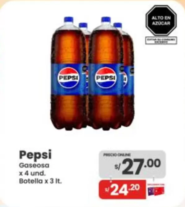 Pepsi - Gaseosa