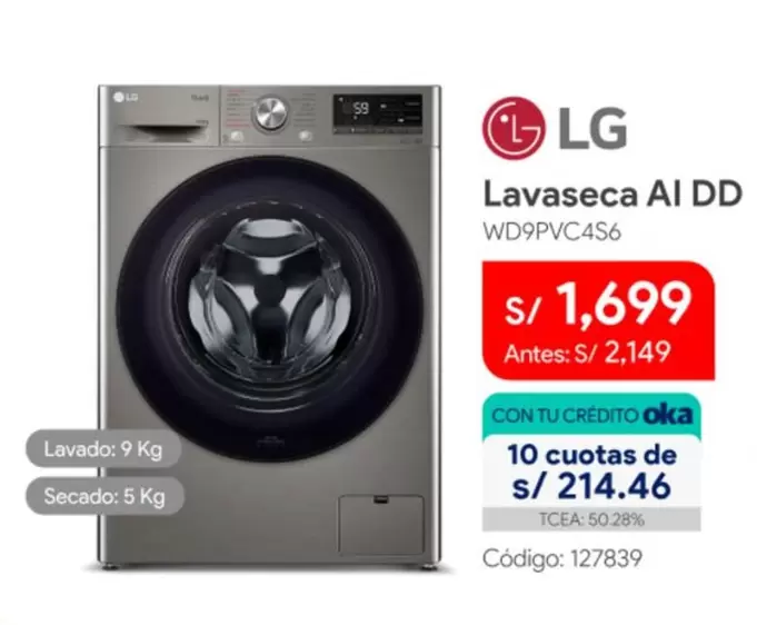 Lg - Lavaseca AI DD WD9PVC4S6