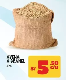 AVENA A GRANEL