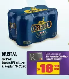 Cristal - Six Pack