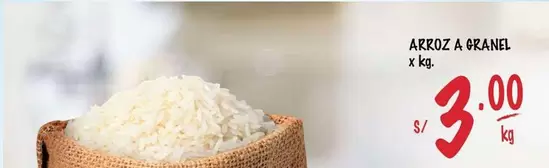 ARROZ A GRANEL
