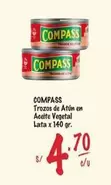 Compass - Trozos de Atún en Aceite Vegetal